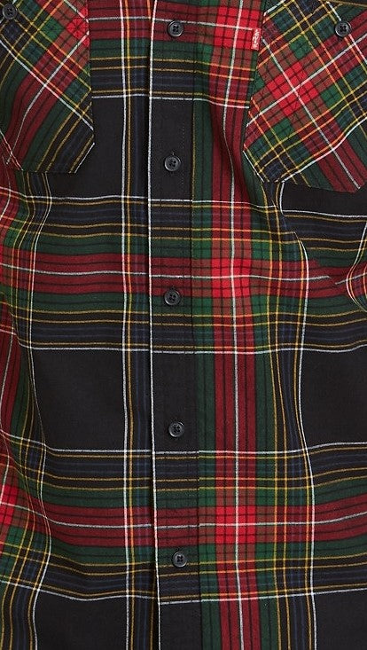 Levi's Men's Malden Plaid Shirt Medium Brown Size Small