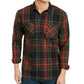 Levi's Men's Malden Plaid Shirt Red Size Small
