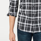 Levi's Men's Reese Plaid Shirt Black Size Large