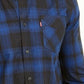 Levi's Men's Chama Plaid Shirt Gray Size XX Large
