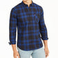 Levi's Men's Chama Plaid Shirt Gray Size Large