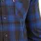 Levi's Men's Chama Plaid Shirt Caviar Size Medium
