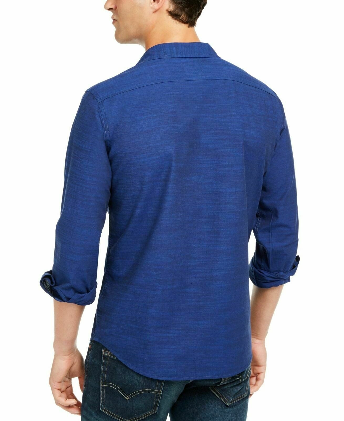 Levi's Men's Darrow Shirt Blue Size Extra Large