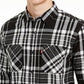 Levi's Men's Noble Plaid Button-Down Shirt Black Size 2 Extra Large