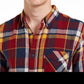 Levi's Men's Plaid Flannel Shirt Red Size X-Large