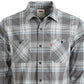 Levi's Men's Remick Plaid Shirt Gray Size X-Large