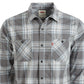 Levi's Men's Remick Plaid Shirt Gray Size Medium