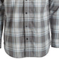 Levi's Men's Remick Plaid Shirt Gray Size Medium
