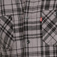 Levi's Men's Miguel Regular-Fit Plaid Flannel Shirt Black Size Extra Large