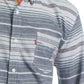 Levi's Men's Avalon Striped Flannel Shirt Size Large