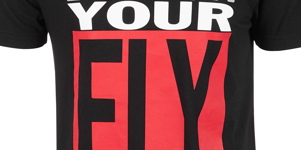 Levi's Men's Button Your Fly T-Shirt Black Size Large