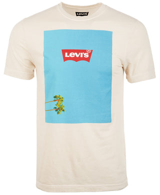 Levi's Men's Graphic T-Shirt White Size Extra Large