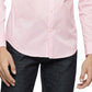 Calvin Klein Men's Slim-Fit Stretch Solid Shirt Pink Size Medium