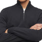 Calvin Klein Men's 1/4-Zip Sweater Charcoal Size Small