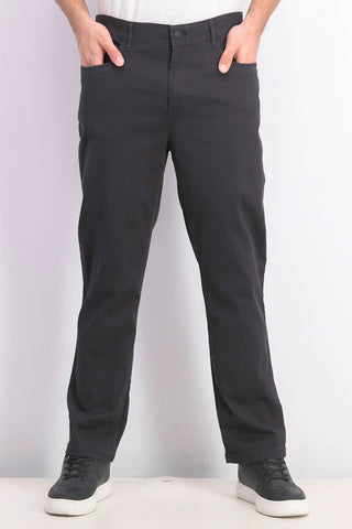 Calvin Klein Men's Slim-Fit Printed Texture Pants Charcoal Size 34X30