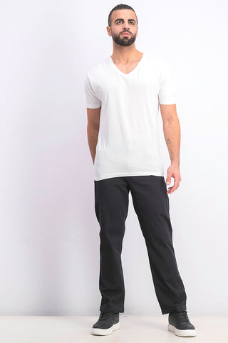 Calvin Klein Men's Slim-Fit Printed Texture Pants Charcoal Size 34X30