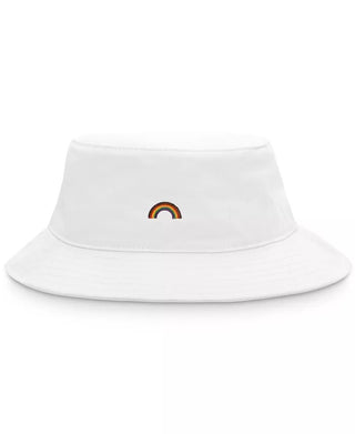 Kenneth Cole Men's Twill Bucket Hat White Size X-Large