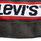 Levi's Men's Intarsia Beanie With Pom Pom Gray Size Regular