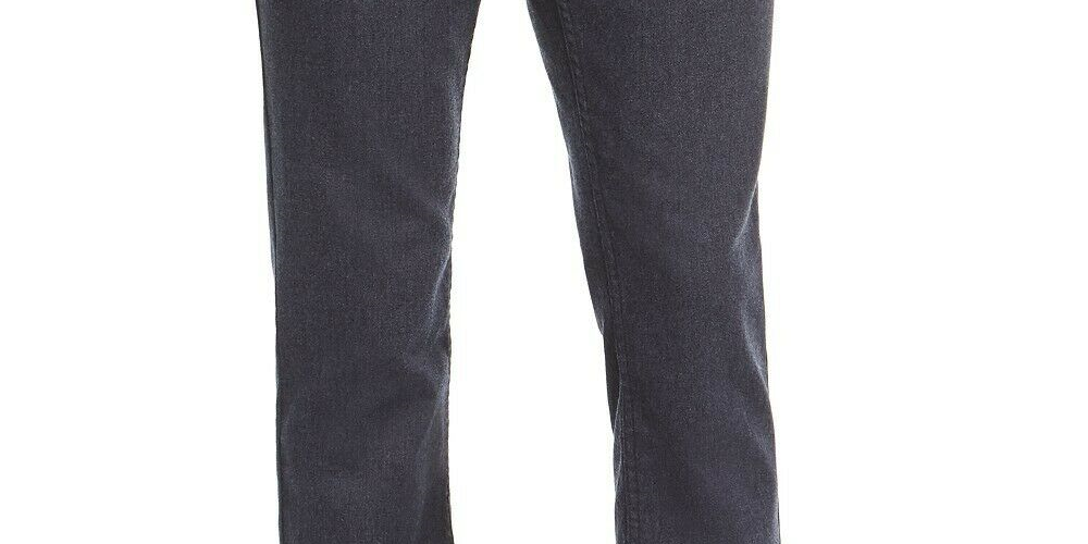 Levis Men's 511 Slim-Fit Stretch Flannel Jeans Black Size 33X34