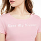 Love Tribe Junior's Lose My Number T-Shirt Pink Size X-Small