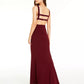 B Darlin Juniors' Strappy-Back Gown Red Size 5