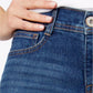 Style & Co Women's Plus Size Tummy-Control Slim-Leg Jeans Blue Size 24 W