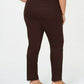 Style & Co Women's Plus & Petite Plus Size Tummy-Control Slim-Leg Jeans Brown Size Small