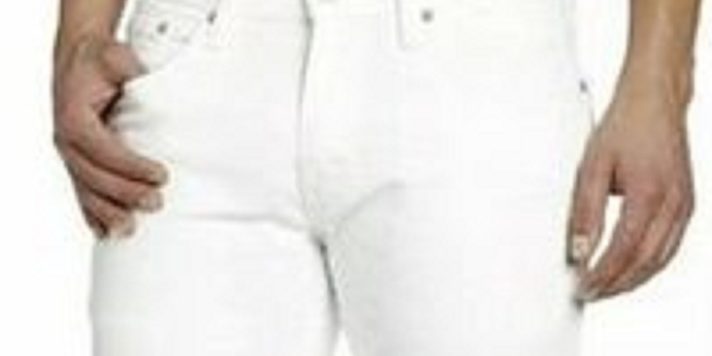 Levi's Men's 514 Straight Fit Jeans White Size 31X32