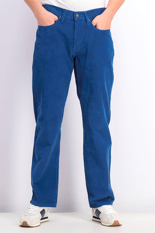 Levi's Men's 514 Straight-Leg Corduroy Pants Navy Size 38X30