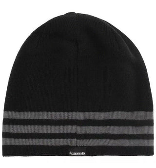 Adidas Men's Eclipse Striped Reversible Beanie Black Size Regular
