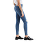 Levi's Women's 720 High-Rise Super-Skinny Jeans Blue Size 25x30