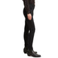 Levi's Women's 720 Python-Print High-Rise Super Skinny Jeans Black Size 32X30