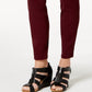 Style & Co Women's Curvy-Fit Skinny Fashion Jeans Red Size 10