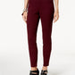 Style & Co Women's Curvy-Fit Skinny Fashion Jeans Medium Red Size 18