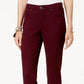 Style & Co Women's Curvy-Fit Skinny Fashion Jeans Medium Red Size 18