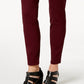 Style & Co Women's Curvy-Fit Skinny Fashion Jeans Medium Red Size 18