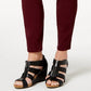Style & Co Women's Curvy-Fit Skinny Fashion Jeans Wine Size 6