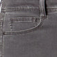 Style & Co Women's Plus Size Tummy-Control Slim-Leg Jeans Gray Size 24W