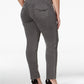 Style & Co Women's Plus Size Tummy-Control Slim-Leg Jeans Gray Size 18W