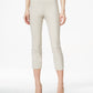 Style & Co Women's Petite Pull-On Capri Pants  Brown Size Petite Large