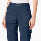 Style & Co Women's Capri Cargo Pants Blue Size 18