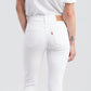 Levi's Women's Classic Modern Mid Rise Skinny Jeans Natural Size 12