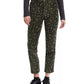 Levi's Women's Limited 724 Printed Cropped Straight Leg Jeans Green Size 32