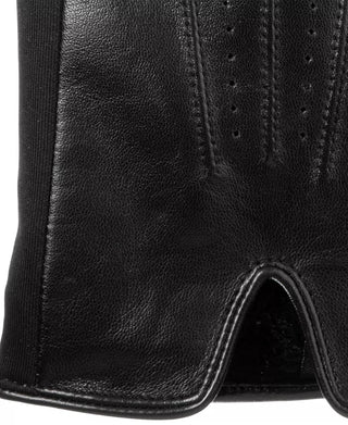 Isotoner Signature Men's Stretch Leather Gloves Black Size Large