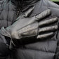 Isotoner Signature Men's Stretch Leather Gloves Black Size Medium
