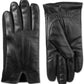 Isotoner Signature Men's Stretch Leather Gloves Black Size Medium