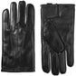 Isotoner Signature Men's Thermaflex Leather Gloves Black Size Large