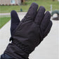 Isotoner Mens Cold Weather Waterproof Winter Gloves Black M