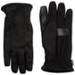 Isotoner Signature Men's Stretch Smartouch Gloves Black - Size Large