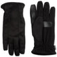 Isotoner Signature Men's Stretch smarTouch Gloves Black Size Large